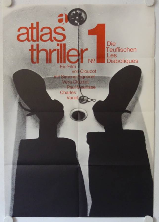 Les Diaboliques re-release german movie poster